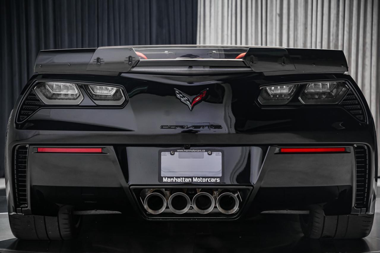 2017 Chevrolet Corvette Z06 3LZ Z07 CONVERTIBLE MANUAL 650HP LOADED REDINT Photo