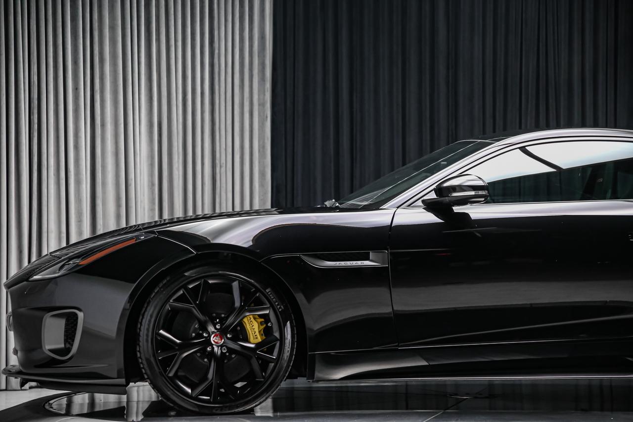 2018 Jaguar F-Type COUPE 400 SPORT V6 400HP  CARBONCERAMICBRAKES RARE Photo