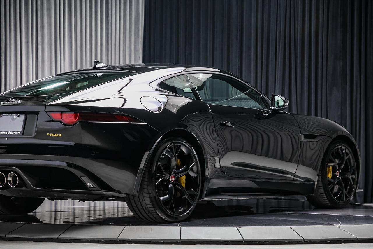 2018 Jaguar F-Type COUPE 400 SPORT V6 400HP  CARBONCERAMICBRAKES RARE Photo
