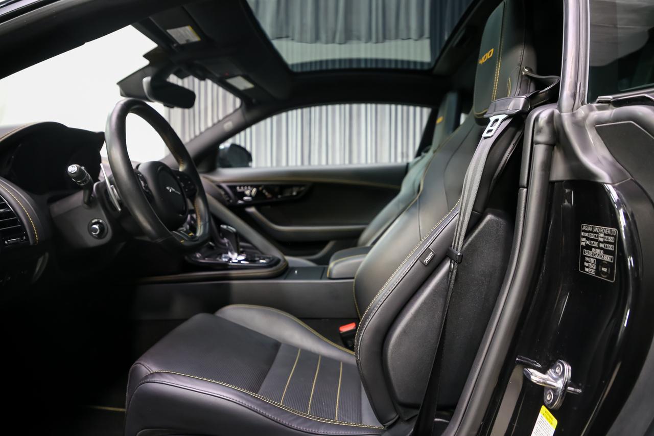 2018 Jaguar F-Type COUPE 400 SPORT V6 400HP  CARBONCERAMICBRAKES RARE Photo