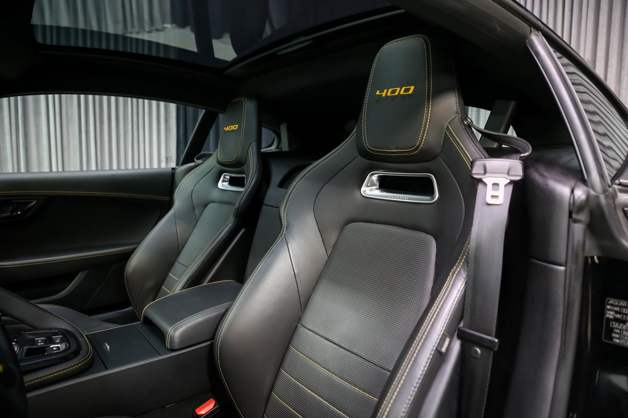 2018 Jaguar F-Type COUPE 400 SPORT V6 400HP  CARBONCERAMICBRAKES RARE Photo