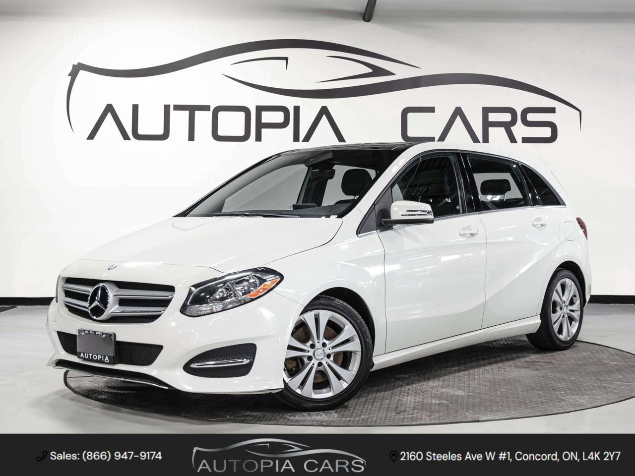 2017 Mercedes-Benz B-Class HB B 250 4MATIC BLIND SPOTS REAR VIEW CAMERA Photo0