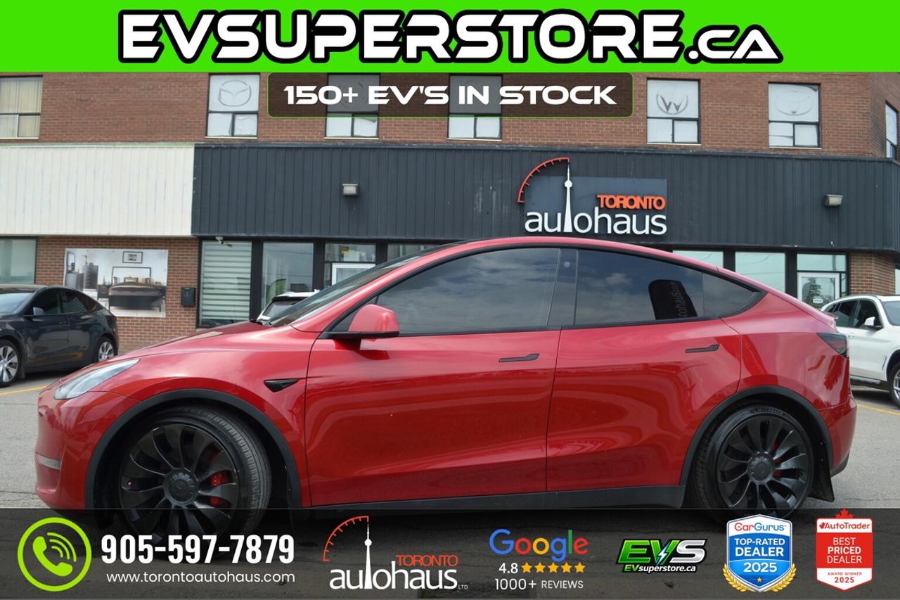 2021 Tesla Model Y Performance I EVSUPERSTORE.CA Photo
