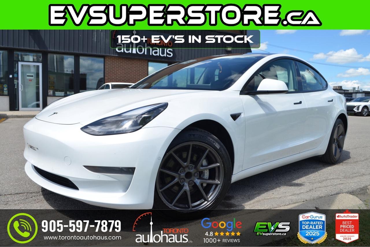 2021 Tesla Model 3 SR+ OVER 100 EV's AT evsuperstore.ca Photo