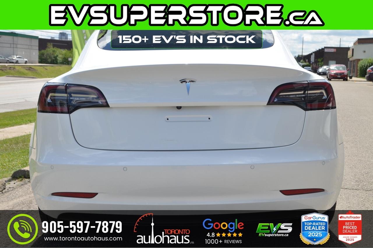 2021 Tesla Model 3 SR+ OVER 100 EV's AT evsuperstore.ca Photo