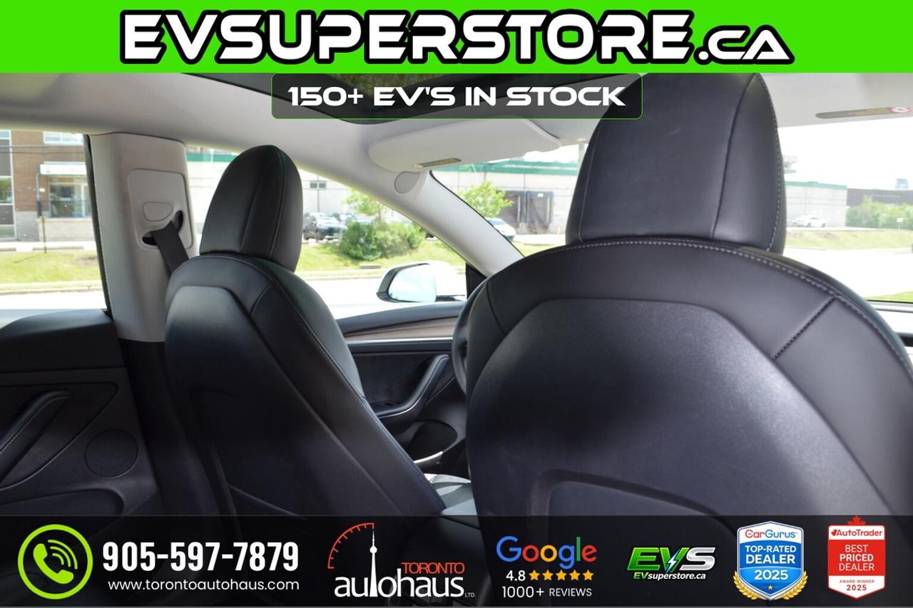 2021 Tesla Model 3 SR+ OVER 100 EV's AT evsuperstore.ca Photo