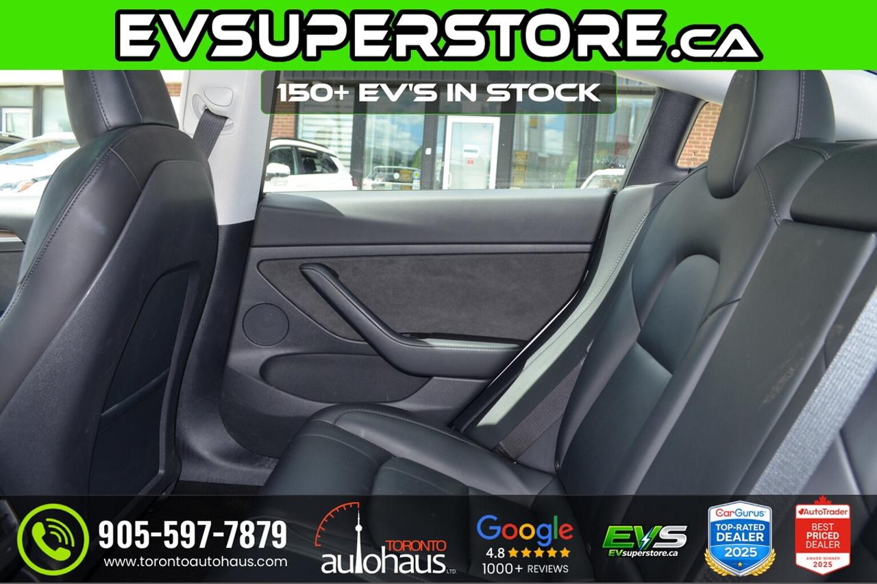 2021 Tesla Model 3 SR+ OVER 100 EV's AT evsuperstore.ca Photo