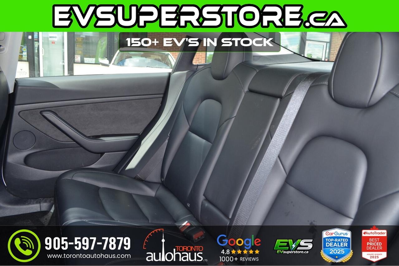 2021 Tesla Model 3 SR+ OVER 100 EV's AT evsuperstore.ca Photo