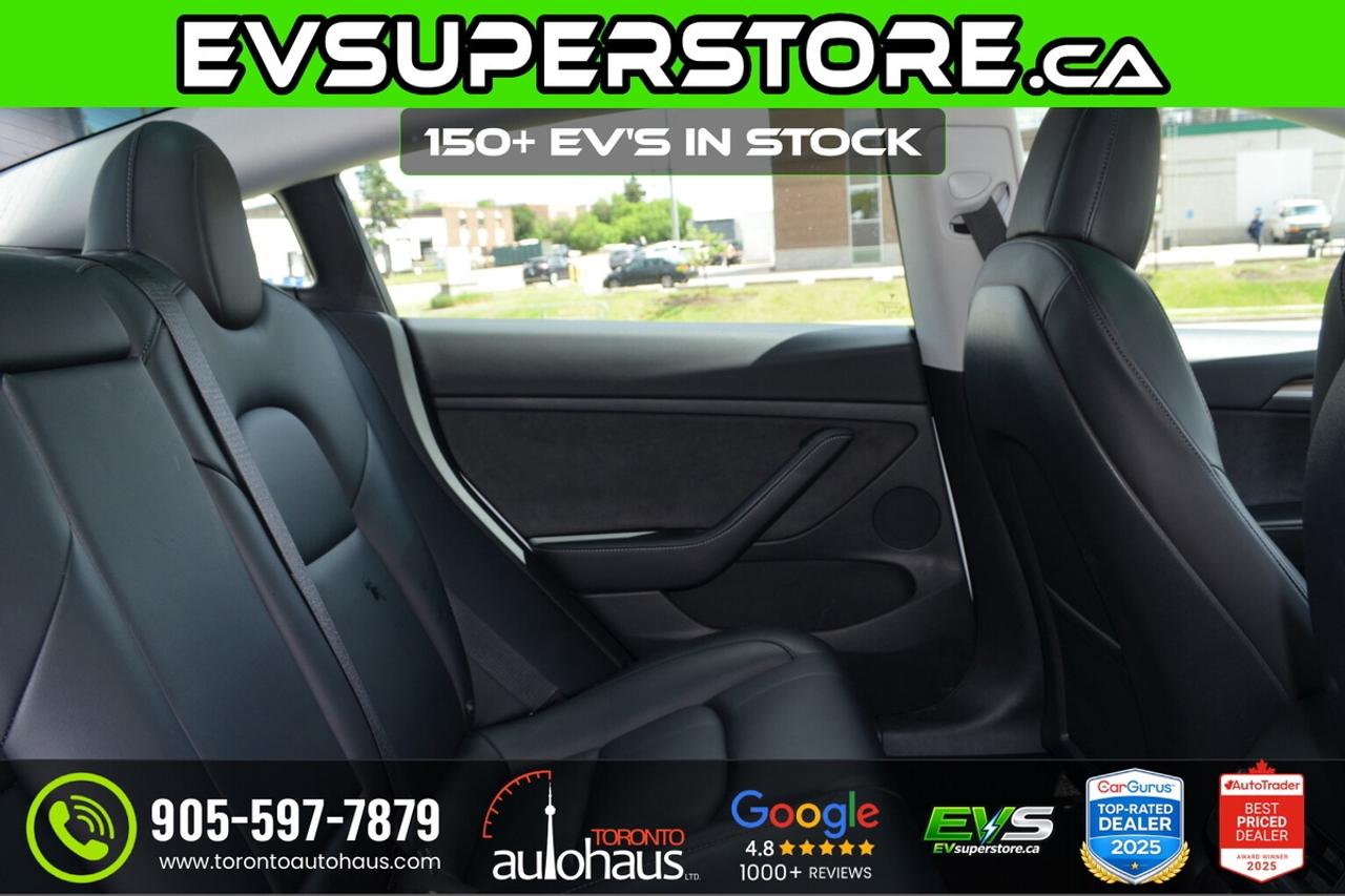 2021 Tesla Model 3 SR+ OVER 100 EV's AT evsuperstore.ca Photo