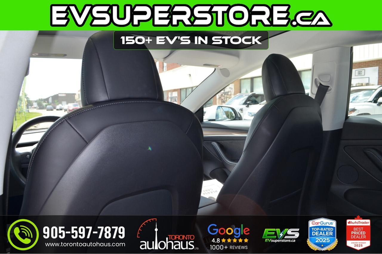 2021 Tesla Model 3 SR+ OVER 100 EV's AT evsuperstore.ca Photo