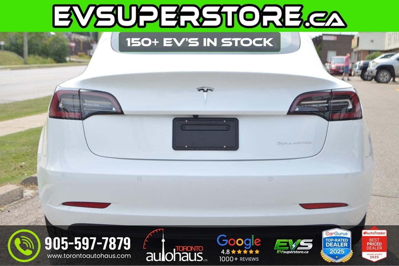 2022 Tesla Model 3 LR AWD I EVSUPERSTORE.CA Photo