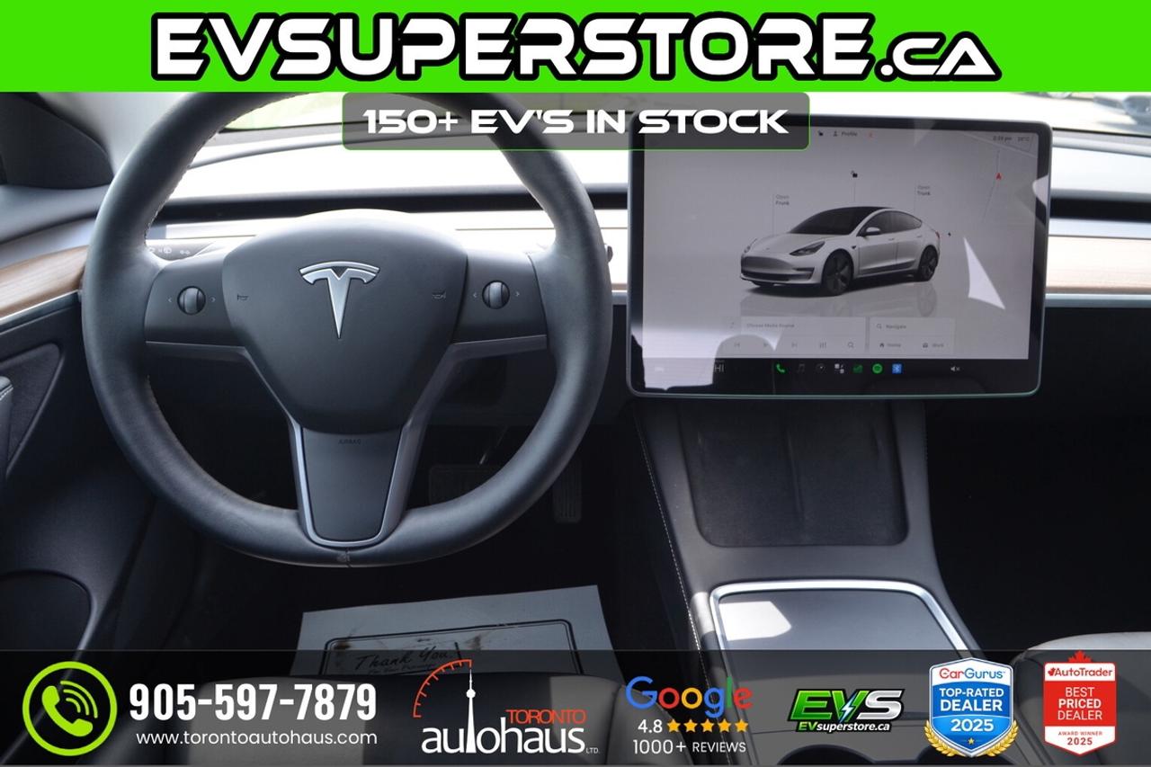 2022 Tesla Model 3 LR AWD I EVSUPERSTORE.CA Photo