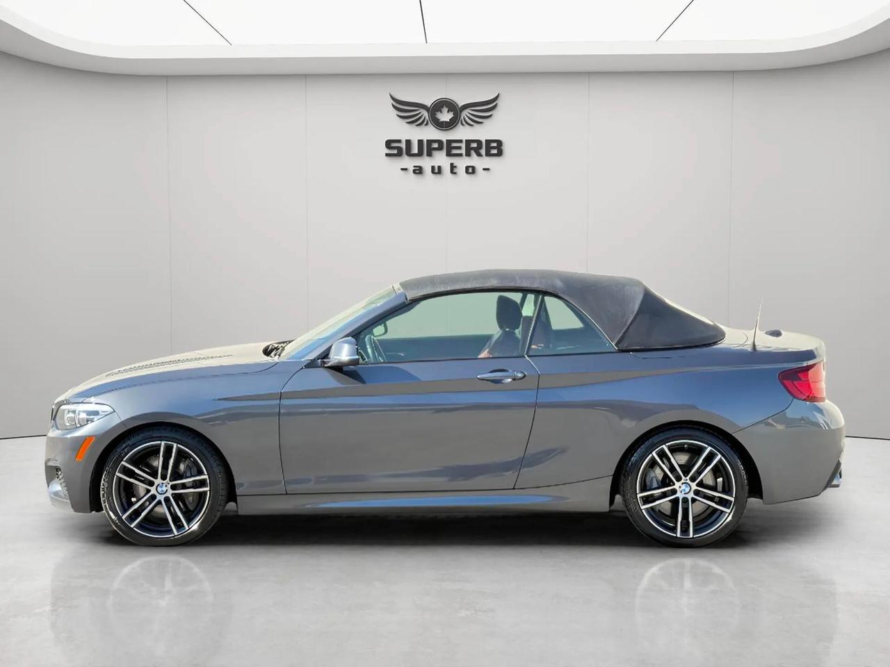 2021 BMW 2-Series 230i   XDRIVE   CONVERTIBLE   M PACKAGE   RED INTE Photo