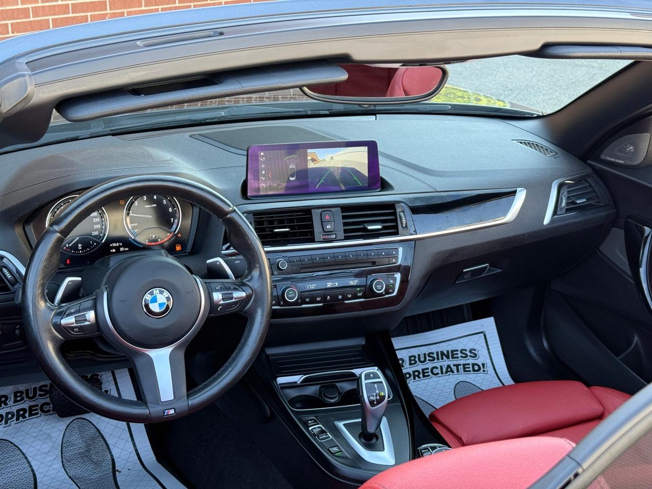 2021 BMW 2-Series 230i   XDRIVE   CONVERTIBLE   M PACKAGE   RED INTE Photo