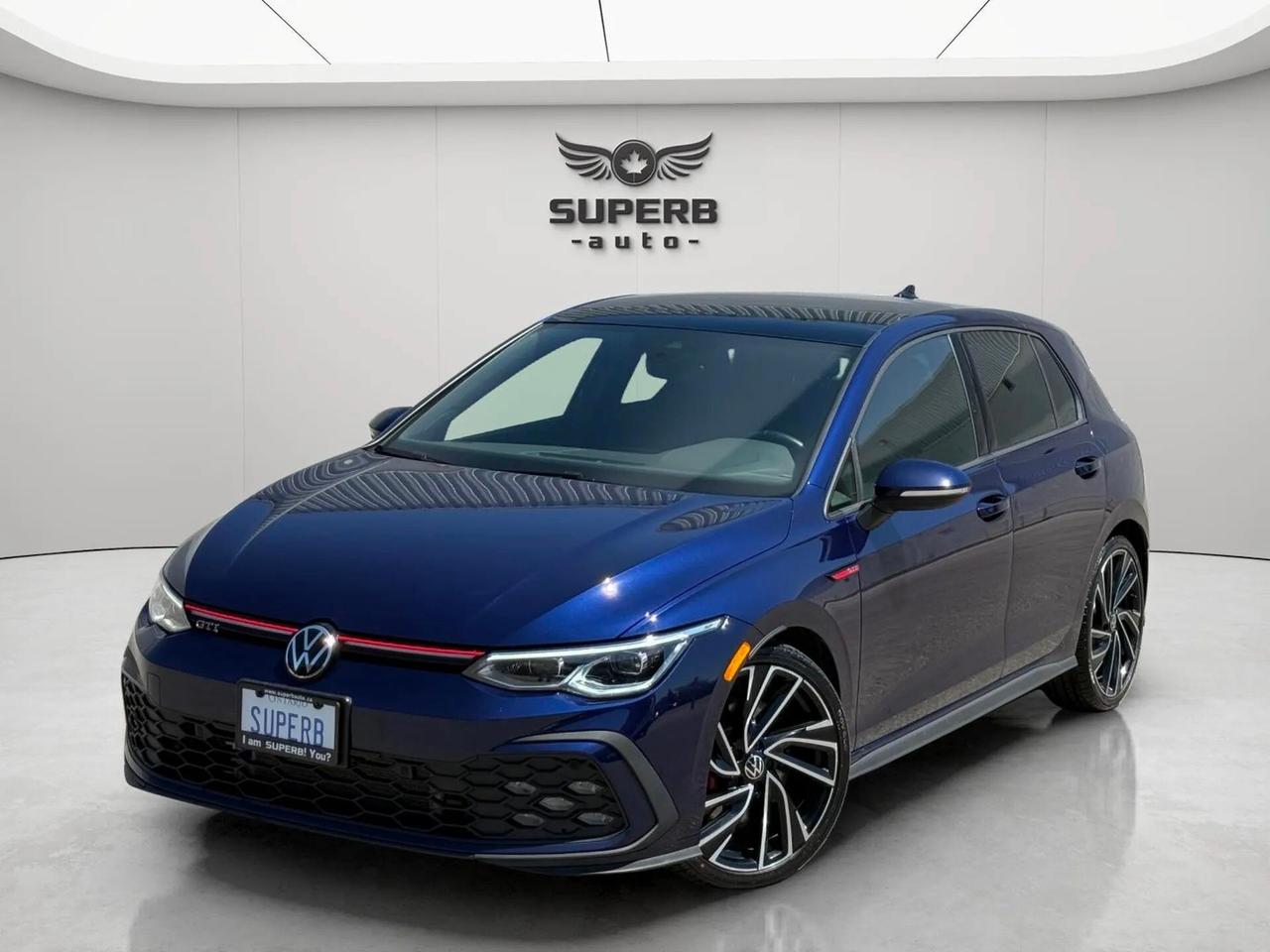 2022 Volkswagen Golf GTI GTI   AUTOBAHN   ONE OWNER   NO ACCIDENT   SUNROOF Photo0