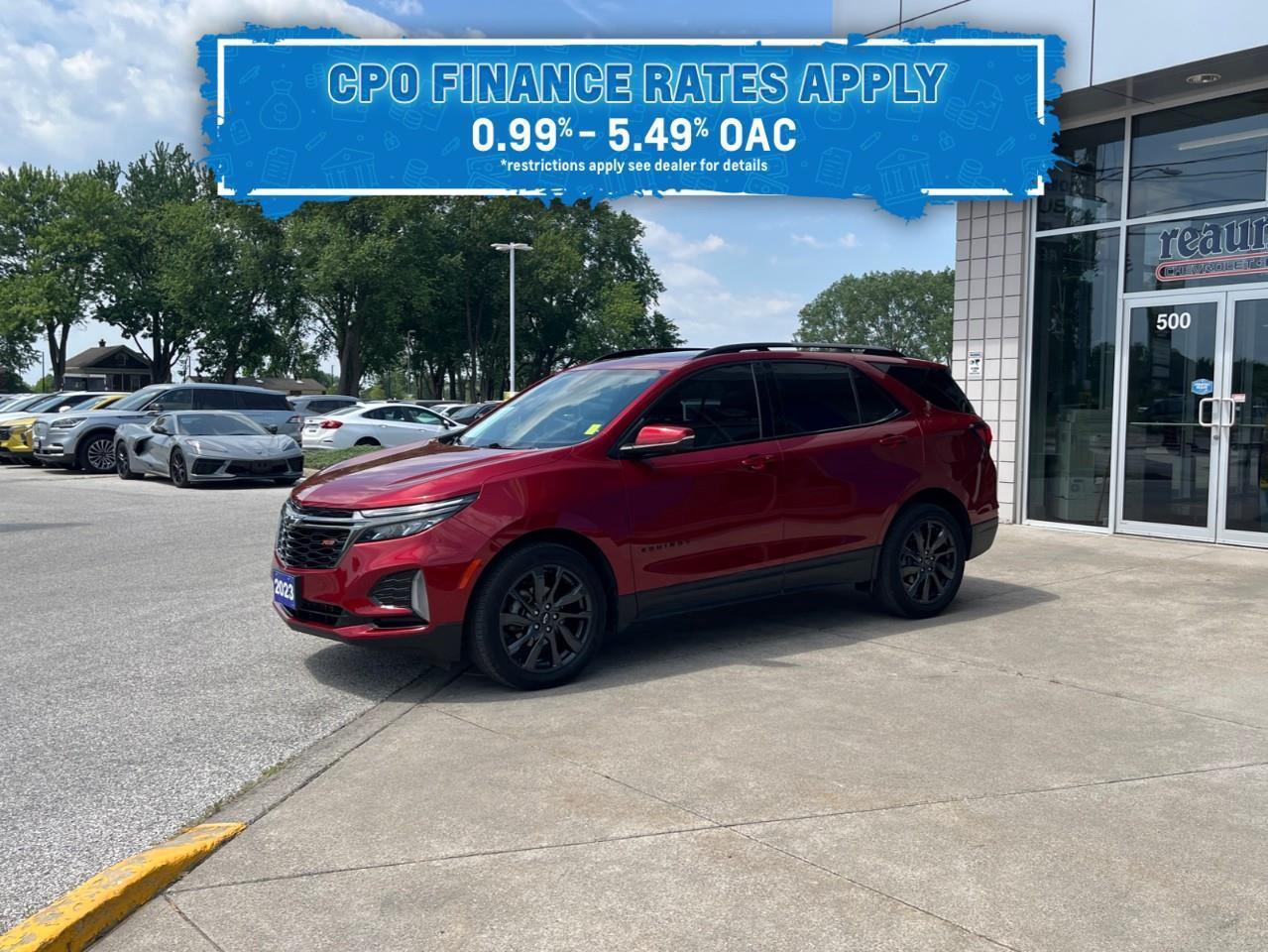 2023 Chevrolet Equinox RS CPO RATES APPLY @ 3.99%-5.49% Photo0