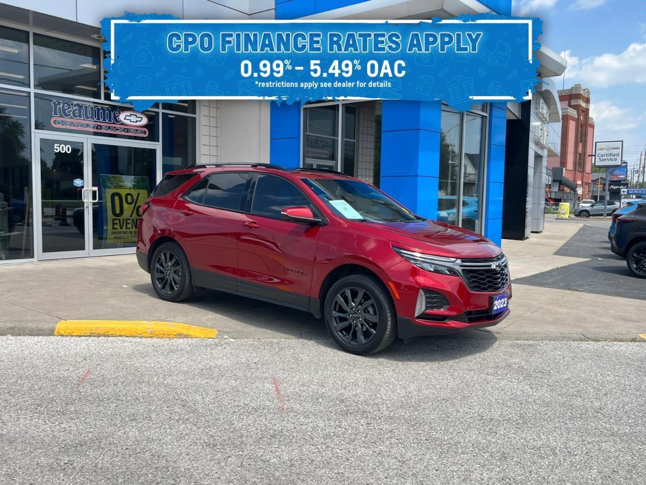 2023 Chevrolet Equinox RS CPO RATES APPLY @ 3.99%-5.49% Photo