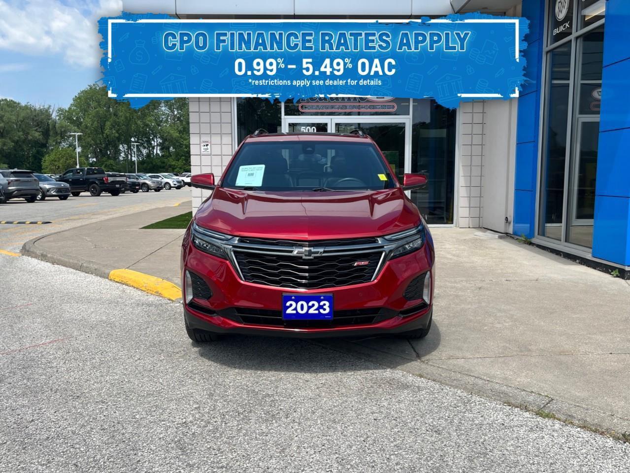 2023 Chevrolet Equinox RS CPO RATES APPLY @ 3.99%-5.49% Photo