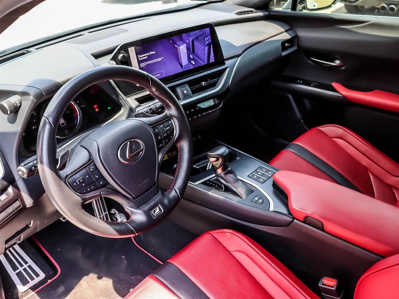 2023 Lexus UX 250h F Sport 2 Red Interior Safety Certified Photo