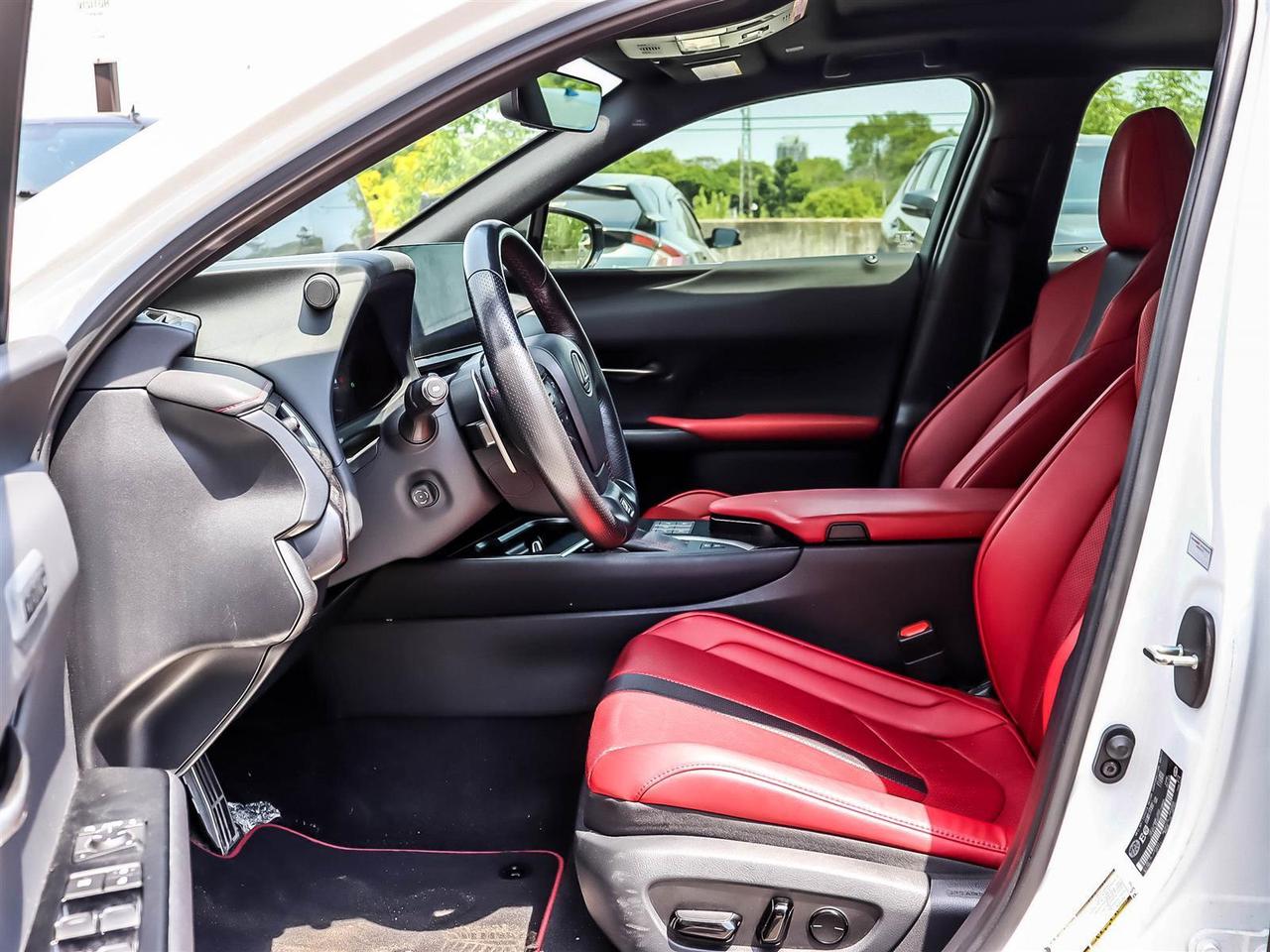 2023 Lexus UX 250h F Sport 2 Red Interior Safety Certified Photo
