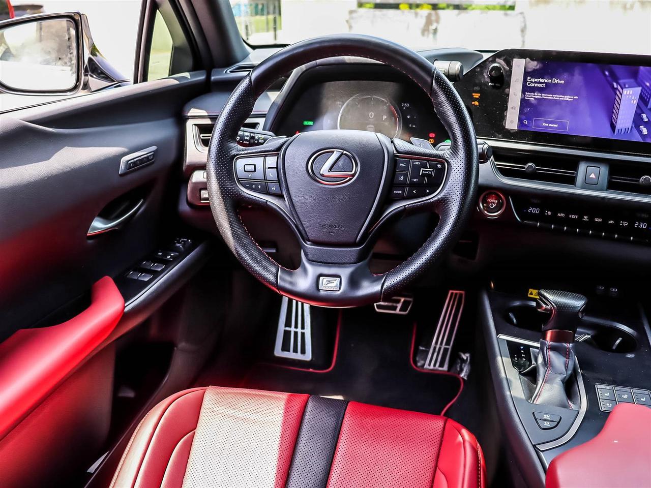 2023 Lexus UX 250h F Sport 2 Red Interior Safety Certified Photo