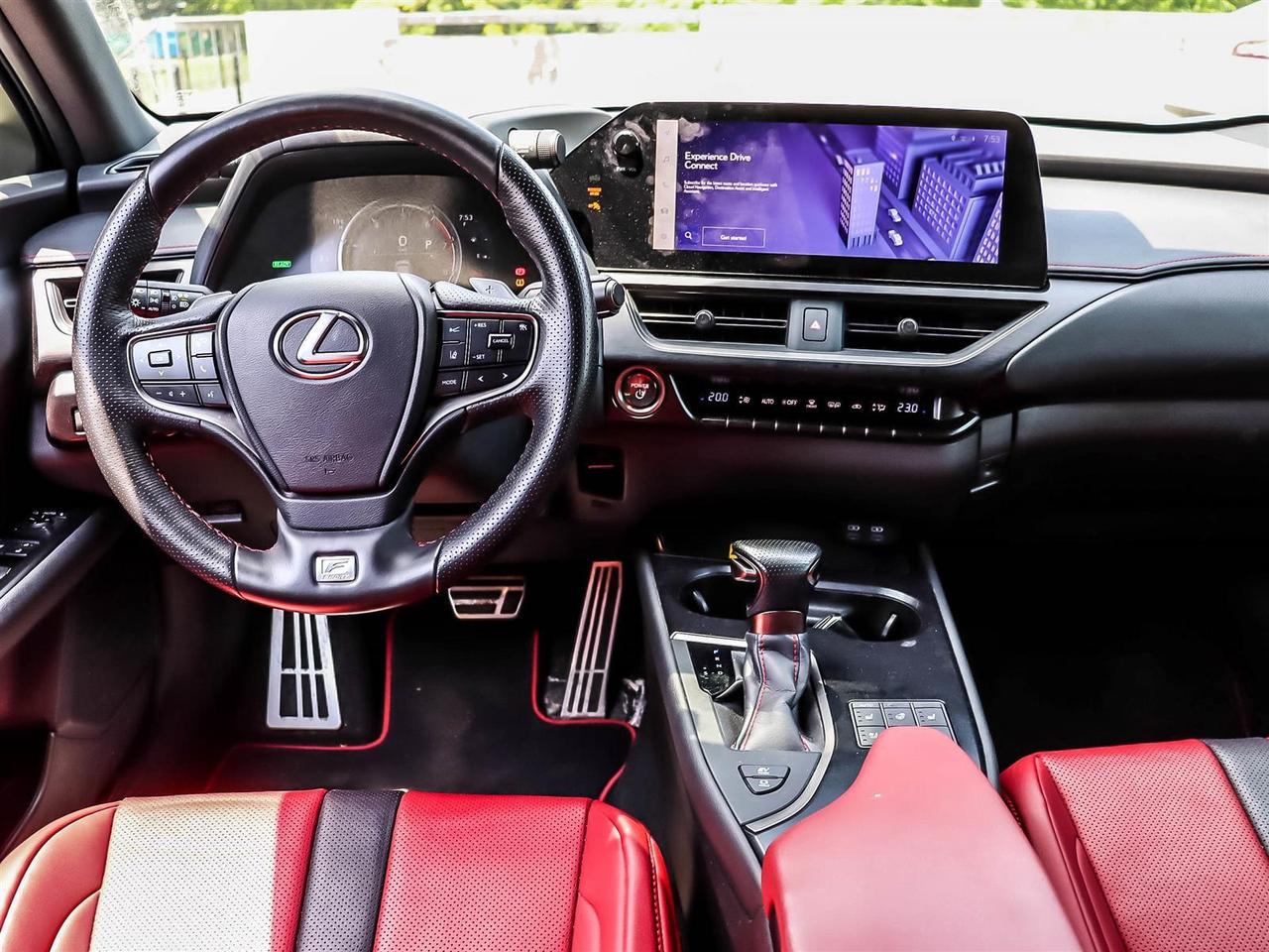 2023 Lexus UX 250h F Sport 2 Red Interior Safety Certified Photo