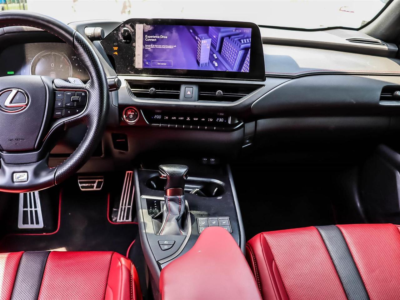 2023 Lexus UX 250h F Sport 2 Red Interior Safety Certified Photo