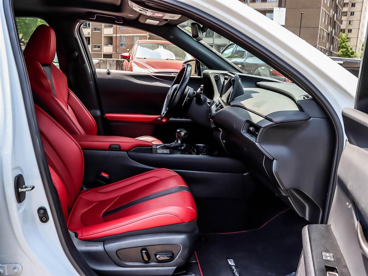 2023 Lexus UX 250h F Sport 2 Red Interior Safety Certified Photo