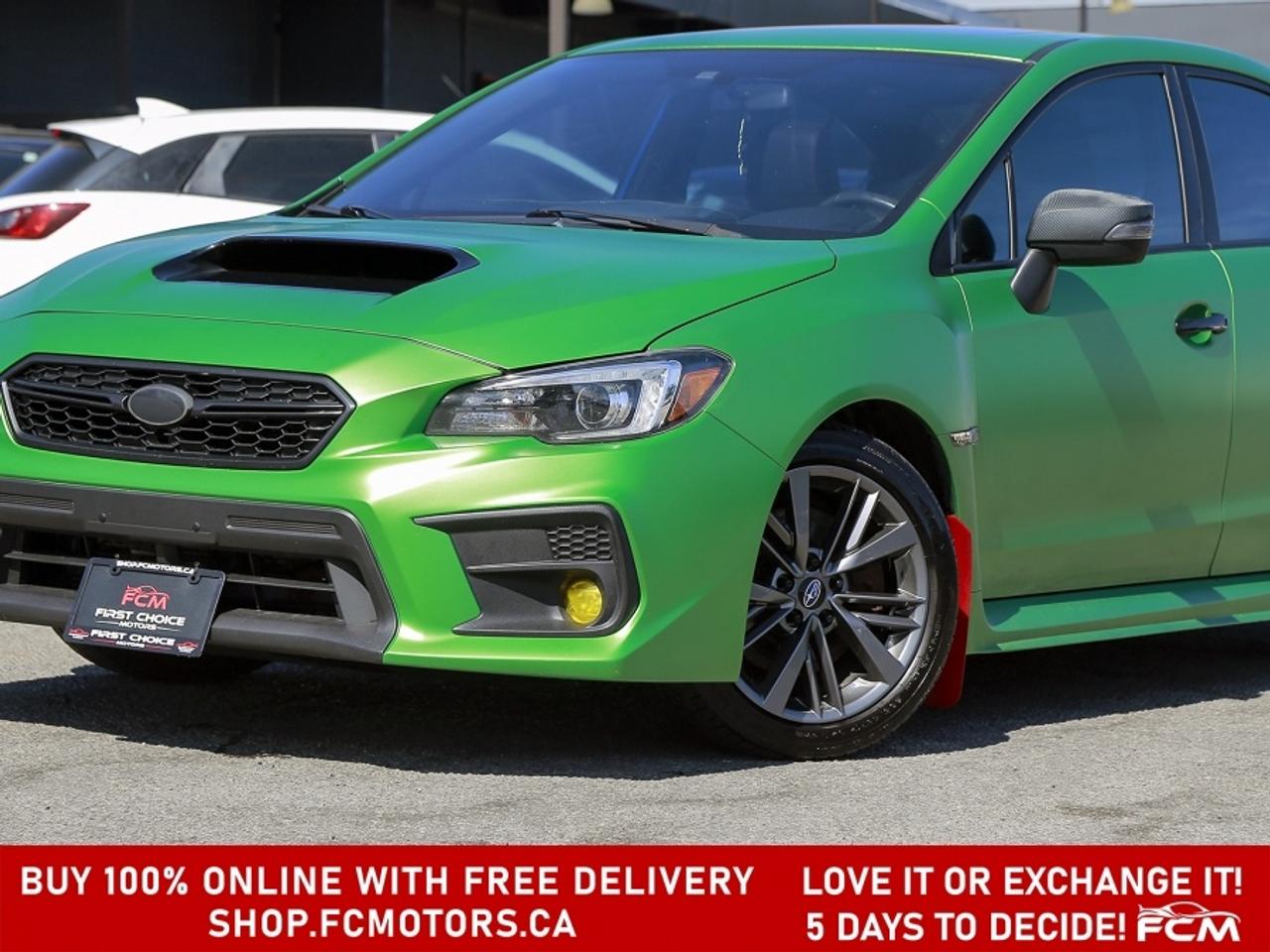 2018 Subaru WRX SPORT-TECH ~MANUAL, FULLY CERTIFIED WITH WARRANTY! Photo