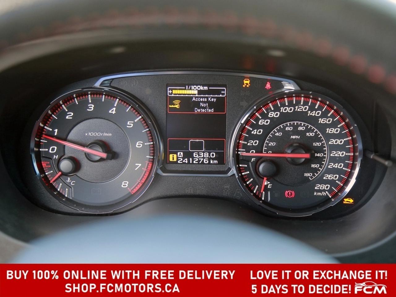2018 Subaru WRX SPORT-TECH ~MANUAL, FULLY CERTIFIED WITH WARRANTY! Photo