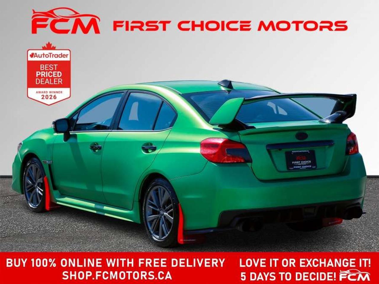 2018 Subaru WRX SPORT-TECH   FULLY CERTIFIED WITH WARRANTY Photo