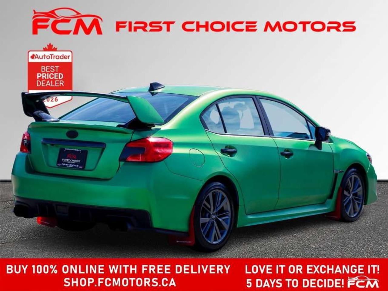 2018 Subaru WRX SPORT-TECH   FULLY CERTIFIED WITH WARRANTY Photo