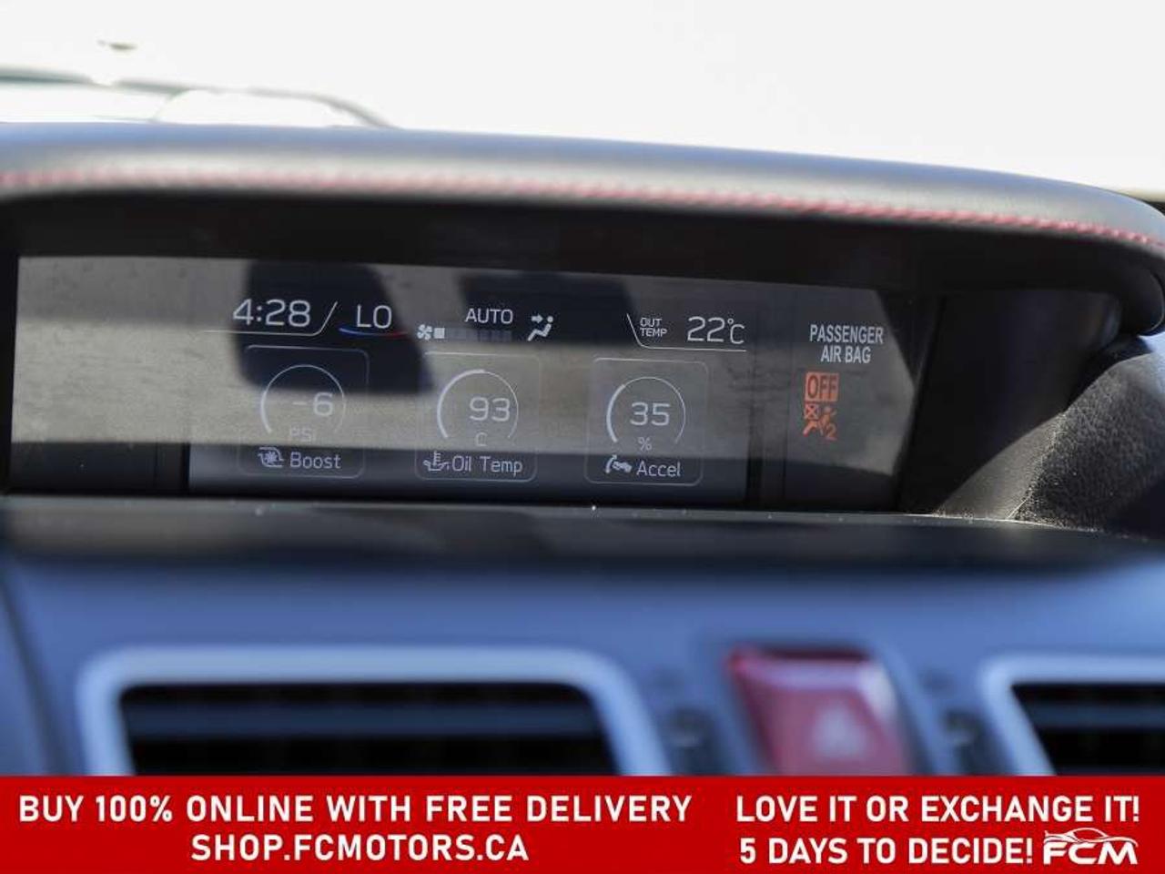 2018 Subaru WRX SPORT-TECH   FULLY CERTIFIED WITH WARRANTY Photo