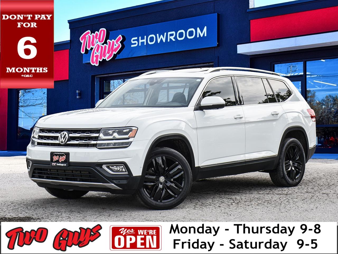 2019 Volkswagen Atlas Execline AWD 3rd Row Seat Leather Nav Panoroof Photo