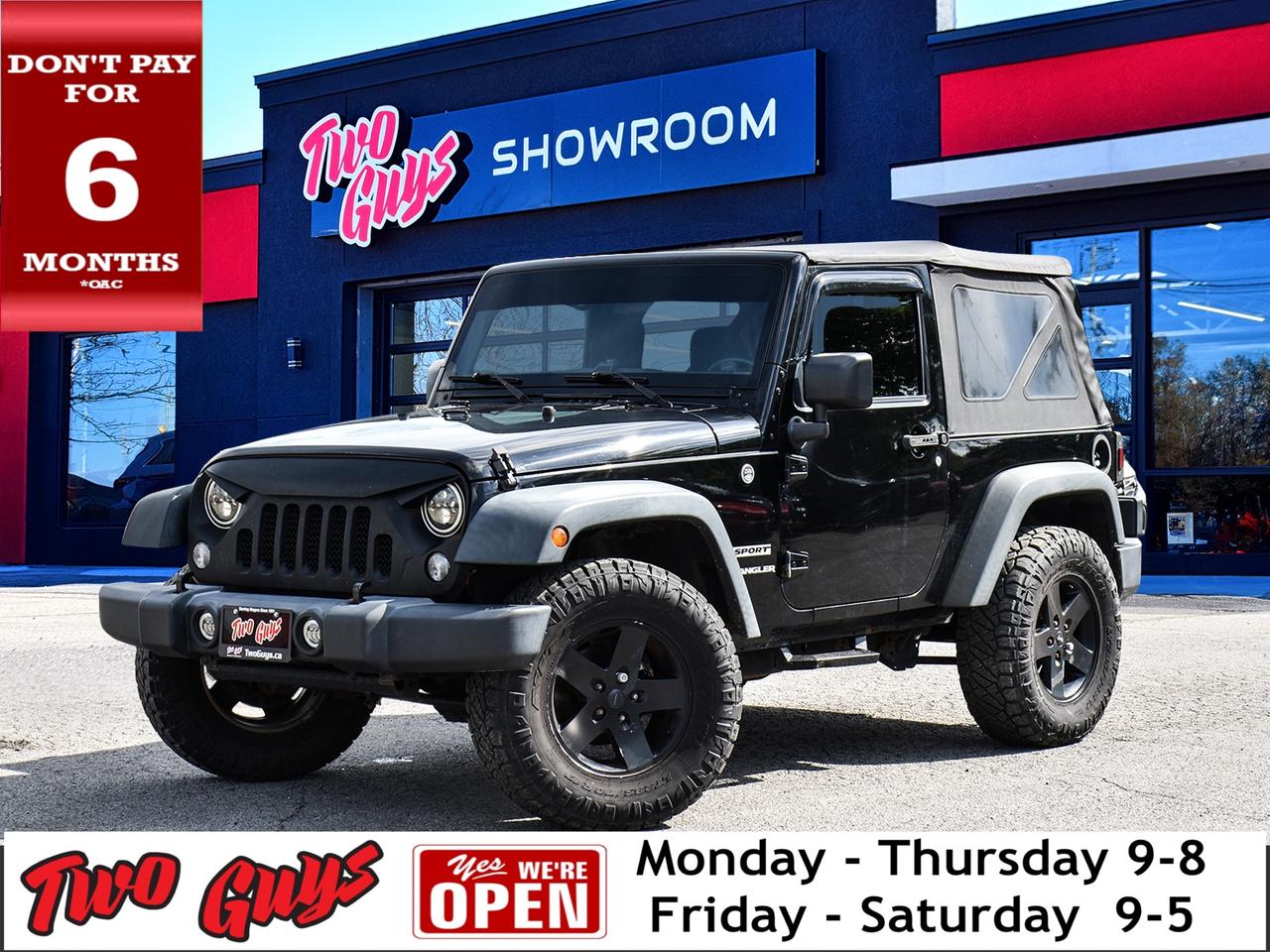 2016 Jeep Wrangler Sport 4WD Back Up Camera Photo0