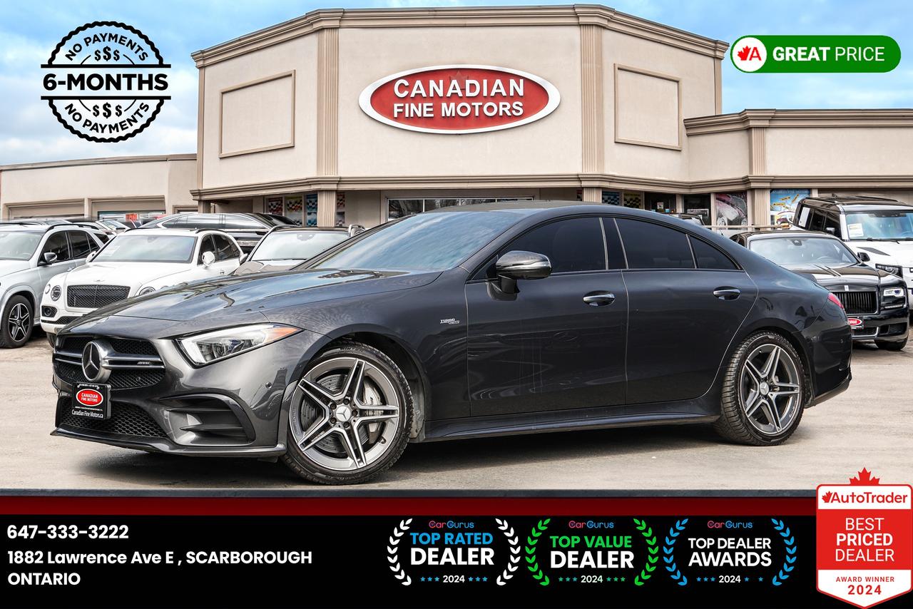 2021 Mercedes-Benz CLS-Class AMG CLS 53 |CLEAN CARFAX|HUD|NAVI|BEIGE INT - Photo #1