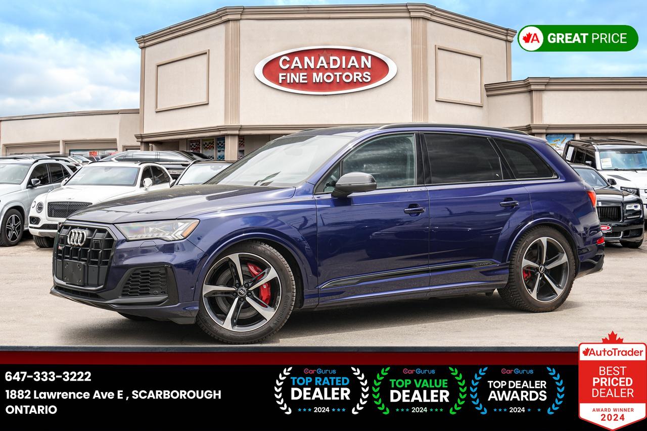 2021 Audi SQ7 PROGRESSIV QUATTRO |7PASS|NO ACCIDENT|1OWNER|500HP - Photo #1