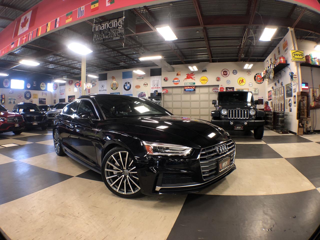 2018 Audi A5 PROGRESSIV S-LINE AWD LEATHER PAN/ROOF NAVI CAMERA
