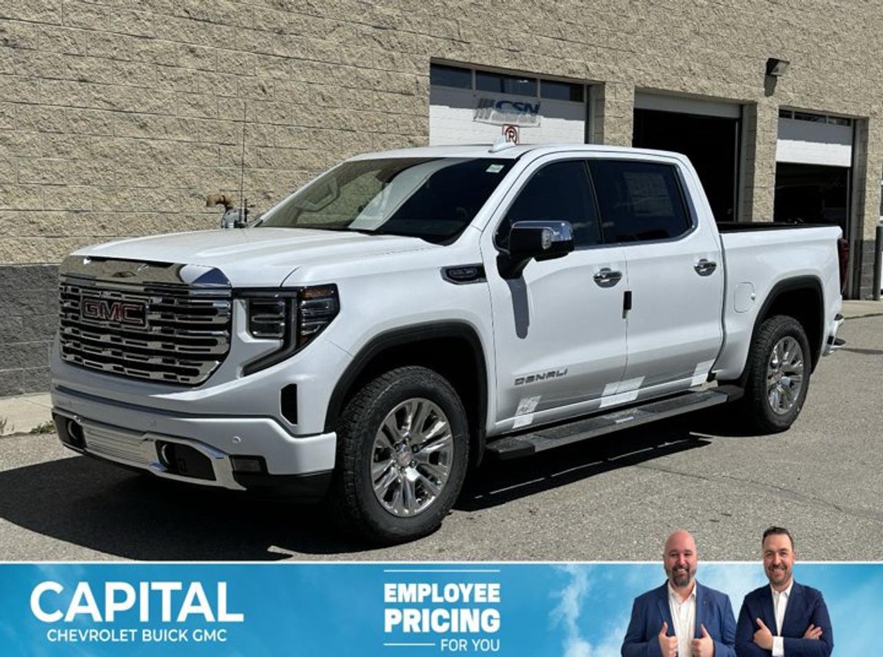 This GMC Sierra 1500 boasts a Gas V8 5.3L/325 engine powering this Automatic transmission. ENGINE, 5.3L ECOTEC3 V8 (355 hp [265 kW] @ 5600 rpm, 383 lb-ft of torque [518 Nm] @ 4100 rpm); featuring Dynamic Fuel Management (STD), Wireless, Apple CarPlay / Wireless Android Auto, Wireless Charging.* This GMC Sierra 1500 Features the Following Options *Wipers, front rain-sensing, Windows, power rear, express down, Windows, power front, drivers express up/down, Window, power, rear sliding with rear defogger, Window, power front, passenger express up/down, Wi-Fi Hotspot capable (Terms and limitations apply. See onstar.ca or dealer for details.), Wheels, 20 x 9 (50.8 cm x 22.9 cm) multi-dimensional polished aluminum, Wheelhouse liners, rear (Deleted with (PCP) Denali CarbonPro Edition.), Wheel, 17 x 8 (43.2 cm x 20.3 cm) full-size, steel spare, USB Ports, 2, Charge/Data ports located inside centre console.* Visit Us Today *Treat yourself- stop by Capital Chevrolet Buick GMC Inc. located at 13103 Lake Fraser Drive SE, Calgary, AB T2J 3H5 to make this car yours today!