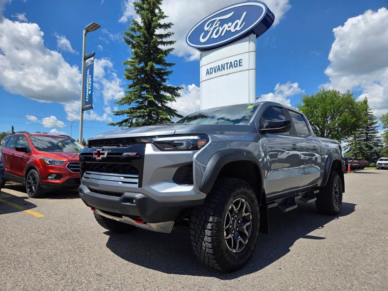 <p>This 2025 Chevrolet Colorado ZR2 is built to thrill off the pavement and feel sharp on it. Massive TurboMax torque, true 4×4 capability, and the ZR2 setup give it a planted, aggressive feel every time you drive it. Low kilometres, bold attitude, and ready for adventure straight from the drivers seat.</p>