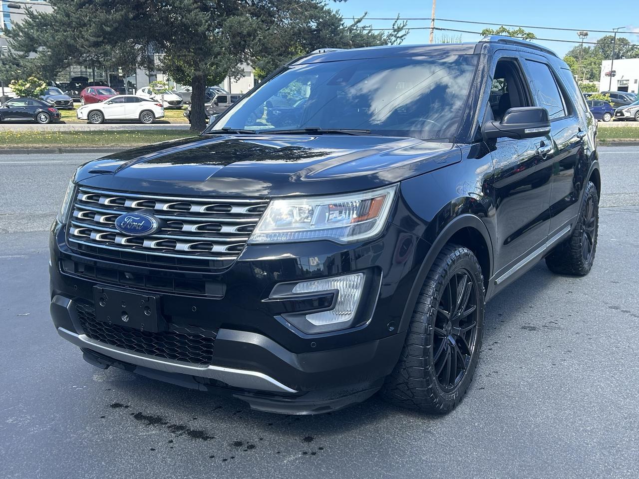 <p><strong>2016 Ford Explorer Limited 4WD</strong><br><strong>Local BC SUV &bull; No Accidents &bull; Fully Loaded</strong><br><strong>185,000 KM</strong><br><strong>$12,990</strong></p><p>Looking for a spacious, well-equipped SUV at an affordable price? This <strong>2016 Ford Explorer Limited 4WD</strong> is a local BC vehicle with no accident history and is loaded with luxury features. With seating for up to 7 passengers, all-wheel-drive capability, and a comfortable ride, its the perfect family SUV.</p><p>✅ Local BC Vehicle<br>✅ No Accident Declarations<br>✅ 4WD / Intelligent Four-Wheel Drive<br>✅ Leather Interior<br>✅ Heated & Cooled Front Seats<br>✅ Heated Rear Seats<br>✅ Navigation System<br>✅ Backup Camera<br>✅ Remote Start<br>✅ Power Liftgate<br>✅ Blind Spot Monitoring<br>✅ Push Button Start<br>✅ Dual-Zone Climate Control<br>✅ Premium Audio System<br>✅ Third Row Seating<br>✅ Alloy Wheels<br>✅ Bluetooth Connectivity</p><p>The Explorer Limited offers a great combination of comfort, safety, and versatility. Whether youre commuting, taking family road trips, or heading to the mountains, this SUV is ready to go.</p><p><strong>Sale Price: $12,990</strong></p><p><strong>Finance Example</strong><br>$0 Down O.A.C.<br>60 Months @ 7.99%<br><strong>Approx. $144 Bi-Weekly</strong></p><p>Plus $395 Documentation Fee and Applicable Taxes.</p><p>✔ 90-Day Powertrain Warranty Included FREE<br>✔ Ask us how to customize your warranty coverage to fit your budget with available Lubrico extended warranty plans<br>✔ Trades Welcome (Paid For or Not)<br>✔ Financing Available<br>✔ Top Dollar Paid For Trade-Ins</p><p><strong>Milani Auto Sales</strong><br>Serving Burnaby & The Lower Mainland For Over 30 Years<br>⭐ 4.9 Google Rating<br>🌐 <a href=http://www.milani.biz/>www.milani.biz</a></p><p><em>Payments are approximate O.A.C. Documentation fee of $395 and taxes are extra. Vehicle equipment may vary. Please contact dealer for complete details.</em></p>