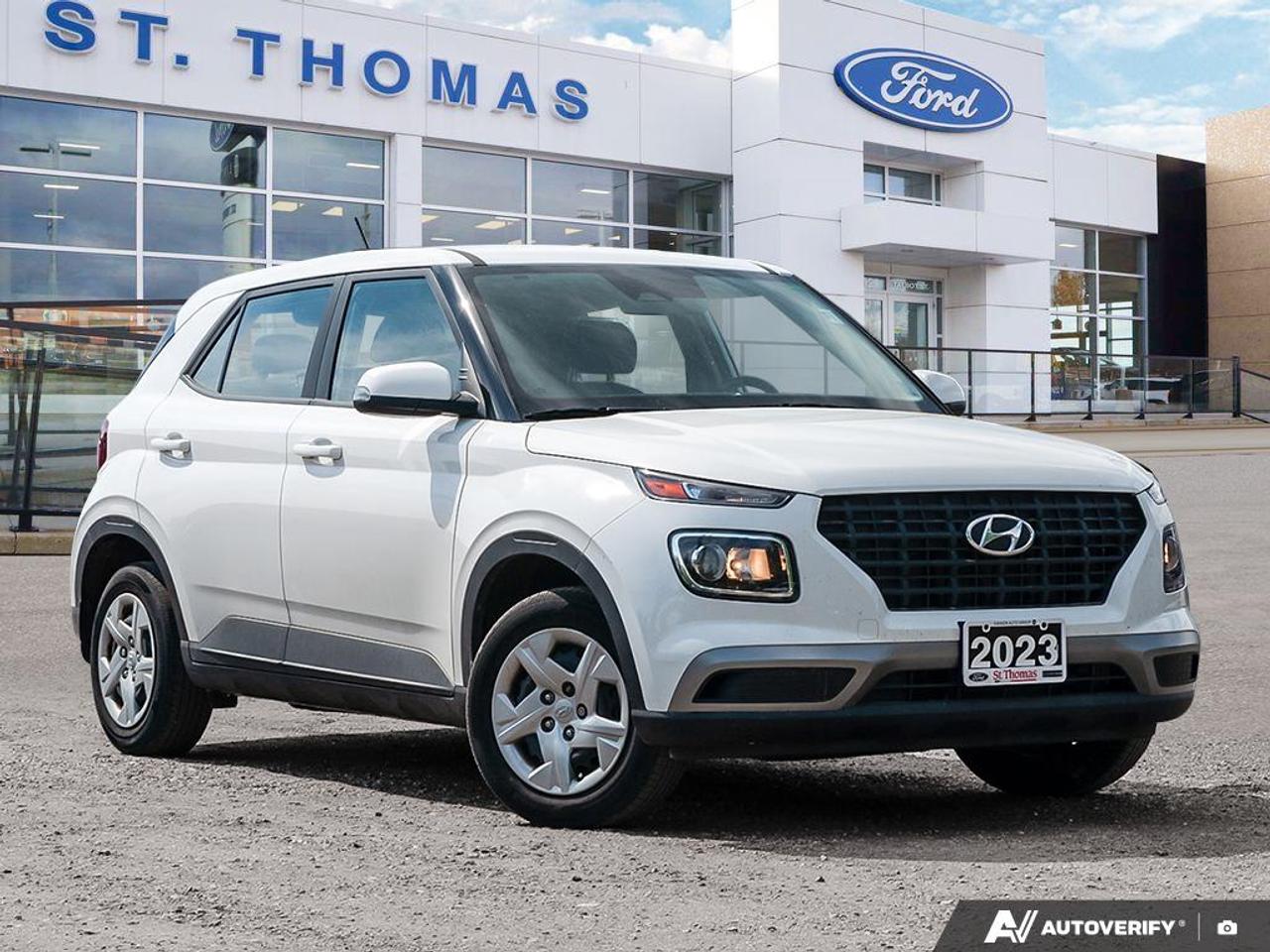 Recent Arrival!<br>Venue Essential, 4D Sport Utility, I4, FWD, White, Black Cloth, ABS brakes, Apple CarPlay & Android Auto, Cloth Seat Trim, Dual front impact airbags, Dual front side impact airbags, Front Bucket Seats, Heated front seats, Radio: AM/FM/HD Radio/MP3 Audio System.<br><br><br>FWD<br>CVT I4<br>White