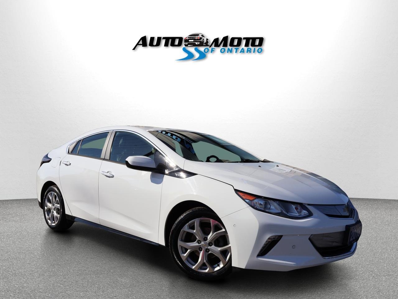 <p>*SAFETY INCLUDED*LOCAL ONTARIO CAR*10 SERVICE RECORDS*2nd SET WINTER ON ALLOYS* <span>Very Clean Chevrolet Volt Hybrid 1.5L</span><span> With Automatic Transmission</span><span>. White on </span><span>Brown</span><span> Interior. </span><span>Power Windows, Power Locks, and Power Heated Mirrors, AUX/USB, AC, Keyless Entry, Back Up Camera, Navigation System, Heated Front Seats, Push To Start, Fog Light, Cruise Control, Bluetooth, Heated Steering Wheel, Side Turning Signals, Push to Start, Premium Bose Audio System. and ALL THE POWER OPTIONS!! </span></p><p><span>-------------------------------------------------</span><br><span>Financing options are available start from 6.29% with $0 Down payment O.A.C.</span><br><span>-------------------------------------------------</span><br><span>SAFETY CERTIFICATION INCLUDED*** Vehicle comes with: Safety Certification, and Car Fax Report ALL INCLUDED!! At no extra cost to you!! Dont miss this opportunity to own a high-quality, pre-owned vehicle. </span><br><span>-------------------------------------------------</span><br><span>Additionally, our vehicles qualify for up to 4 years of extended warranty. Please speak to your sales representative for more information.</span><br><span>-------------------------------------------------</span><br><span>We are open Monday to Saturday from 10am - 6pm, Sundays Closed.</span><br><span>-------------------------------------------------</span><br><span>We also welcome trade-ins, with on-site buyers available to estimate your vehicle on the same day.</span><br><span>-------------------------------------------------</span><br><span>Visit us at 3219 Harvester Road, Burlington, L7N 3N8 or call us at Nine O Five-281-2255 for more information.</span><br><span>------------------------------------------------</span><br><span>Check our inventory at www automotoinc ca</span></p>