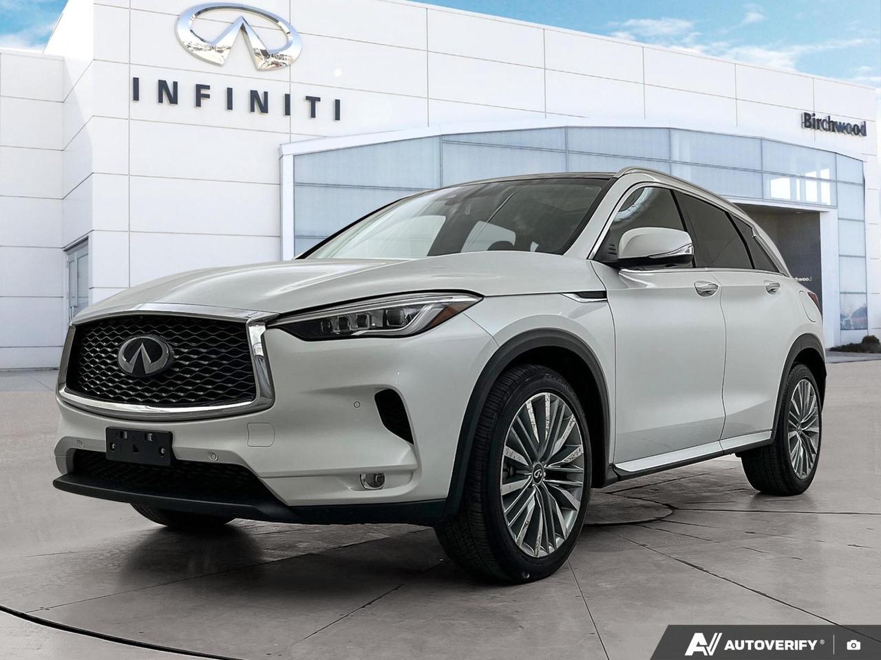 Used 2025 Infiniti QX50 SENSORY Accident Free | One Owner | Low KM for sale in Winnipeg, MB