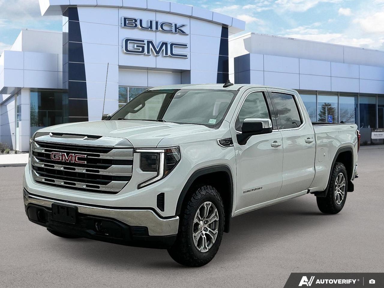 X31 Off Road Package ($1065) Off Road Suspension | Skid Plates | Dual Exhaust System | Rear Wheel House Liners 

HD Rear Vision Camera | Heated Steering Wheel | Heated Seats | Remote Start Package | Bench Seat |
If you want a capable, well-equipped half-ton thats ready for both the job site and the trail, this 2024 GMC Sierra 1500 SLE Crew Cab delivers. With the X31 Off-Road Package, Remote Start Package, and a proven 5.3L V8 under the hood, this truck punches above its trim level and is priced to move at just over 53,000 km.

Key Features 
- HD Rear Vision Camera 
- 13.4 Inch Diagonal Touchscreen
- Wireless Apple CarPlay and Wireless Android Auto 
- Keyless Open, Start and Lock   
- Push Button Start 
- Remote Start
- Rear Seat Reminder 
- 10 Way Power Adjustable Driver Seats 
- Heated Front Seats
- Power Adjustable Heated Mirror
- Heated Steering Wheel

Safety Features
- Teen Driver Mode
- Automatic Emergency Braking
- Forward Collision Alert
- Front Pedestrian Braking
- Lane Keep Assist with Lane Departure Warning
- Hill Descent Control 
- Following Distance Indicator

Ready to put this Sierra to work for you? Visit us at Birchwood Chevrolet Buick GMC or browse online at birchwoodchevrolet.ca. Reserve it, start your purchase, or book a test drive today  our team is here to make the process straightforward and worth your time.
All of our quality pre-owned vehicles are delivered with the following:
· a Birchwood Certified 152 pt Inspection
· a full tank of fuel
· Full service records (if available)
· a CARFAX report

Click, call (204) 837-5811, or visit Birchwood Chevrolet Buick GMC at the Birchwood Auto Park, 3965 Portage Avenue West at the Perimeter.

Special Financing Available! Price does not include taxes. Dealer Permit #4240.
Dealer permit #4240
