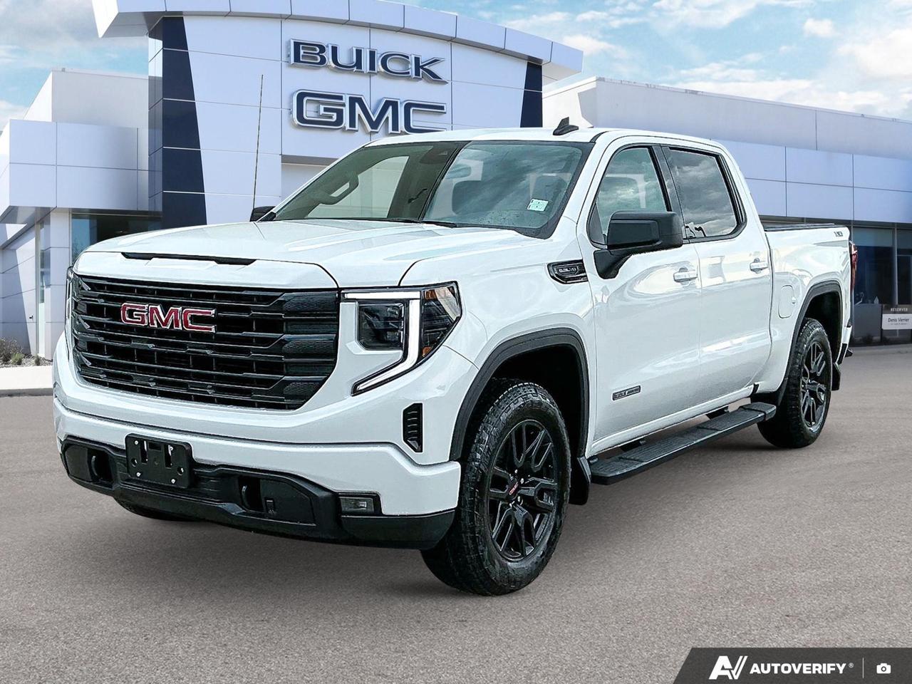 Price Includes Added Accessories Plus Engine Block Heater | Preferred Package | X31 Off-Road and Protection Package | 3 Years Sirius XM
The 2026 GMC Sierra 1500 Elevation is a serious truck for serious work. Powered by a robust 5.3L V8 with full-time 4WD and an auto-locking rear differential, its built to handle whatever you throw at it  from the job site to the open highway. With Summit White exterior, Jet Black interior, and only 10 km on the odometer, this one is as fresh as it gets.

- 5.3L V8 engine with 4-Wheel Drive and auto-locking rear differential for maximum capability
- Heated driver and front passenger seats plus a heated steering wheel for year-round comfort
- Dual-zone automatic climate control keeps the whole cab at the right temperature
- Remote vehicle starter system  warm it up before you even step outside
- 10-way power driver seat with lumbar adjustment for long-haul comfort
- LED fog lamps and deep-tinted glass add a sharp, refined look to the Elevation trim
- DURALIFE 4-wheel disc brakes with antilock system for confident stopping in any condition
- StabiliTrak with Proactive Roll Avoidance and electronic trailer sway control for safer towing

Ready to get behind the wheel? Visit us at Birchwood Chevrolet Buick GMC, explore more details at www.birchwoodchevrolet.ca, or contact us today to book your test drive. You can also reserve this truck online or start your purchase from home  we make the process straightforward and on your schedule.
See three brands under one roof at Birchwood Chevrolet Buick GMC  the only place in Winnipeg where you can compare GMC, Chevrolet, and Buick all in one visit. Save yourself some time, see a great selection, and learn everything you need to know. 

Your Experience is Everything at Birchwood Chevrolet Buick GMC. 

Click, call (204) 837-5811, or visit Birchwood Chevrolet Buick GMC at the Birchwood Auto Park, 3965 Portage Avenue West at the Perimeter.

Dealer Permit #4240.
Dealer permit #4240