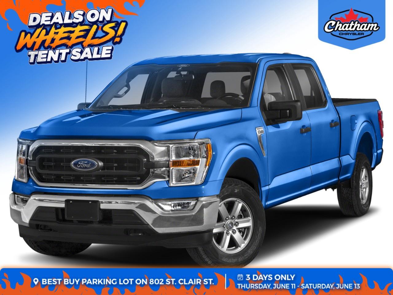 Used 2021 Ford F-150 XLT 4WD SuperCrew 5.5' Box for sale in Chatham, ON