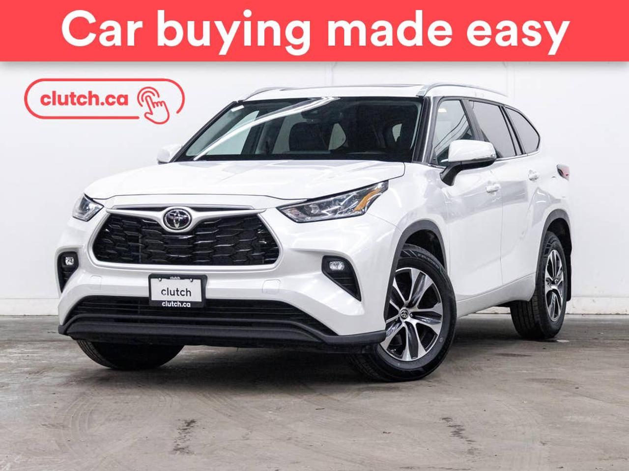 Electric Parking Brake, Brake Assist, Power Tailgate/Hatch and more!<br> <br>Clutch is the largest online used car retailer in Canada, delivering a seamless, hassle-free car-buying experience to drivers everywhere. Shop thousands of used cars online, get the right one delivered to your door, and enjoy peace of mind with our 10-Day Money-Back Guarantee. How sweet is that? To learn more, visit clutch.ca.<br> <br>The top features for this car include:<br> <br>Auto Stop/Start<br>Electric Parking Brake<br>Brake Assist<br>Power Tailgate/Hatch<br>Auto Dimming Rearview Mirror<br>Front Heated Seats<br>Power Lumbar Support<br>Folding Rear Seats<br>Manual Fold-Into-Floor Third Row Seat<br>Synthetic Leather Seats<br>Climate Control<br>Dual Zone Front Climate Control<br>Rear Climate Control<br>Speed-Sensitive Volume<br>Bluetooth Music<br>Touchscreen Display<br>Cruise Control<br>Adaptive Cruise Control<br>Integrated Garage Door Opener<br>12V Outlet<br>Hands Free Device Connectivity<br>Apple CarPlay<br>Android Auto<br>Wireless Charging<br>USB Input<br>Keyless Entry<br>Push Button Start<br>Passive Keyless Entry<br>Keyfob Remote Start<br>Rear Seat Reminder<br>Lane Departure Warning<br>Active Lane Keep Assistance<br>Blindspot Sensors<br>Forward Collision Mitigation<br>Rear Collision Warning<br>Rear Cross Traffic Alert<br>Pedestrian Detection<br>Driver Attention Alert<br>Heated Steering Wheel<br>One-Touch Windows<br>Rear Window Defroster<br>Sunroof<br>Hill Assistance<br>Automatic High Beams<br>Rear View Camera<br>Power Driver Seat<br>Power Passenger Seat<br>Selectable Terrain Modes<br>App Remote Start<br> <br>Seamless home delivery - Delivery to your door in a matter of days. Available on select packages.<br> <br>Try it out for 10 days - If you do not like it, we will take it back. <br> <br>Quality assured - All cars go through our rigorous 210-point inspection and reconditioning process.<br> <br>Peace of mind - Warranty and protection plans available.<br> <br>Haggle-free - No haggling or hard sells.<br> <br>100% Transparency - Full inspection reports on every car, including high-res photography and a free Carfax report.<br> <br>Listed price is for cash purchase only and does not include taxes, Shipping Fees (if applicable), Delivery Fees (if applicable), government licensing fees.<br> <br>Previous Provincial Registrations:<br>Ontario<br> <br>Stock # 107740