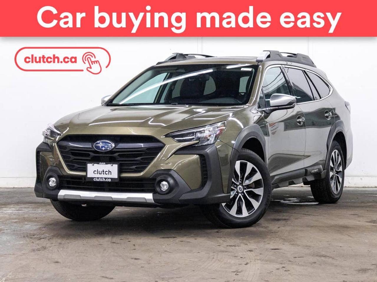 Electric Parking Brake, Brake Assist, Power Tailgate/Hatch and more!<br> <br>Clutch is the largest online used car retailer in Canada, delivering a seamless, hassle-free car-buying experience to drivers everywhere. Shop thousands of used cars online, get the right one delivered to your door, and enjoy peace of mind with our 10-Day Money-Back Guarantee. How sweet is that? To learn more, visit clutch.ca.<br> <br>The top features for this car include:<br> <br>Auto Stop/Start<br>Electric Parking Brake<br>Brake Assist<br>Power Tailgate/Hatch<br>Auto Dimming Rearview Mirror<br>Front Heated Seats<br>Ventilated Front Seats<br>Power Lumbar Support<br>Rear Heated Seats<br>Folding Rear Seats<br>Driver Seat Memory System<br>Climate Control<br>Dual Zone Front Climate Control<br>Rear Climate Vents<br>Premium Sound System<br>Speed-Sensitive Volume<br>Bluetooth Music<br>Touchscreen Display<br>GPS Navigation<br>Cruise Control<br>Adaptive Cruise Control<br>Integrated Garage Door Opener<br>12V Outlet<br>Hands Free Device Connectivity<br>Apple CarPlay<br>Android Auto<br>Wireless Charging<br>USB Input<br>Keyless Entry<br>Push Button Start<br>Passive Keyless Entry<br>Front View Camera<br>Power Folding Exterior Mirrors<br>Rear Seat Reminder<br>Lane Departure Warning<br>Active Lane Keep Assistance<br>Blindspot Sensors<br>Forward Collision Mitigation<br>Rear Collision Warning<br>Rear Collision Mitigation<br>Pedestrian Detection<br>Driver Attention Alert<br>Traffic Sign Recognition<br>Heated Steering Wheel<br>One-Touch Windows<br>Rear Window Defroster<br>Sunroof<br>Hill Assistance<br>Automatic High Beams<br>Rear View Camera<br>Power Driver Seat<br>Power Passenger Seat<br>Automatic Brake Hold<br>App Remote Start<br> <br>Seamless home delivery - Delivery to your door in a matter of days. Available on select packages.<br> <br>Try it out for 10 days - If you do not like it, we will take it back. <br> <br>Quality assured - All cars go through our rigorous 210-point inspection and reconditioning process.<br> <br>Peace of mind - Warranty and protection plans available.<br> <br>Haggle-free - No haggling or hard sells.<br> <br>100% Transparency - Full inspection reports on every car, including high-res photography and a free Carfax report.<br> <br>Listed price is for cash purchase only and does not include taxes, Shipping Fees (if applicable), Delivery Fees (if applicable), government licensing fees.<br> <br>Previous Provincial Registrations:<br>Ontario<br> <br>Stock # 107835