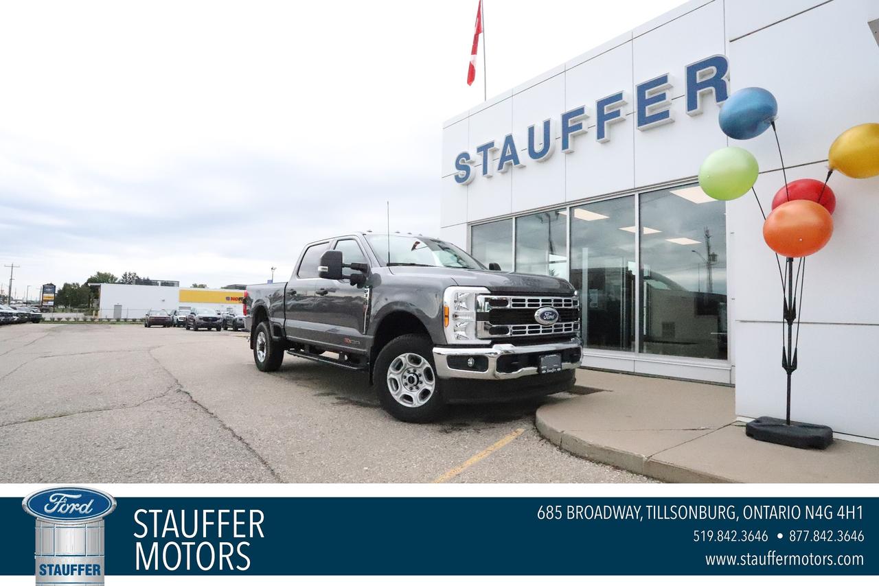 Gray (Carbonized Grey) 2026 Ford F-350 Super Duty Pickup Truck Four-Wheel Drive Automatic